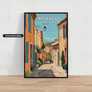 Provence, France Travel poster , Provence, France Travel poster , Custom poster , Poster Wall Art , Travel Art , Digital download