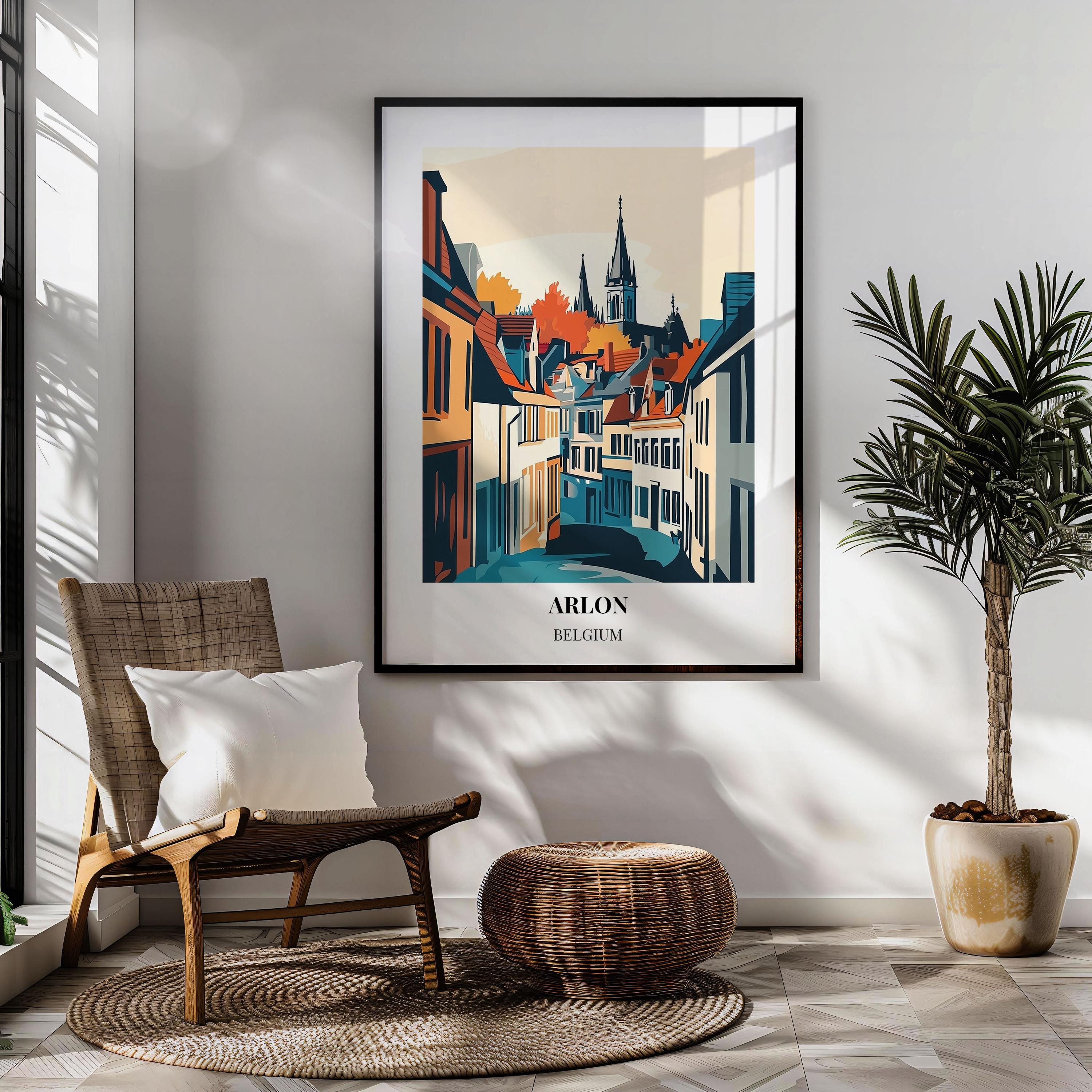 Arlon Belgium Poster: Travel Wall Art (framed or Digital) - Etsy