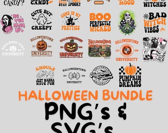 Halloween PNG & SVG Bundle