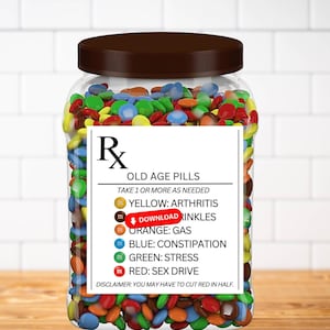 Old Age Pill Printable