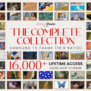 16,000+ Modern & Vintage Art Paintings – Entire Store Frame TV Art Collection, 4K Digital Artwork for All Frame-Style TVs (Digital Download)