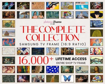16,000+ Modern & Vintage Art Paintings – Entire Store Frame TV Art Collection, 4K Digital Artwork for All Frame-Style TVs (Digital Download)