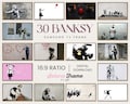 30 Banksy Artworks, Samsung Frame TV Art Collection (Digital Download)