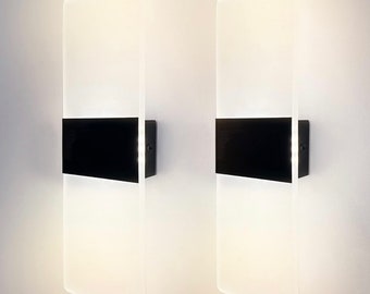 Wayspride LED Modern Wall Sconces - Energy-Efficient, Easy Install, Dimmable Wall Light for RV, Homes, and Boats