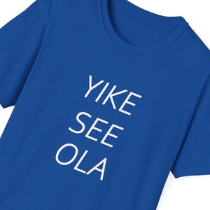 Yike See Ola T-Shirt Inspired By Kiff Cartoon Tee Weird Quote T-Shirt For Kiff Fan Gift Cartoon Unisex Shirt For Adults Quirky Quote Tee