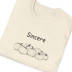 Charlie Brown Inspired Great Pumpkin Unisex T-Shirt Sincere Pumpkin Patch T-Shirt Minimalist Halloween Shirt For Party Fun Fall Gift Tee