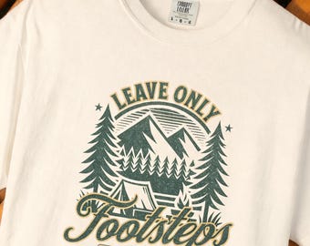 Funny True Crime Camping Tee, No Evidence Shirt, Camper Podcast Gift, True Crime Junkie Tee, Comfort Colors Shirt