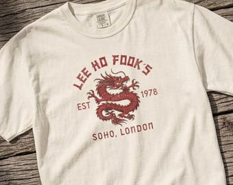 Retro London Graphic Tee | Soho London Dragon Shirt | Vintage Inspired Unisex T-Shirt | London Travel Shirt | Chinese Dragon Tee