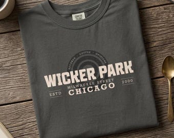 Wicker Park Chicago Shirt | Vintage Chicago Tee | Chicago T-Shirt | Record Store Shirt | Music Lover Gift | Retro Movie Gift