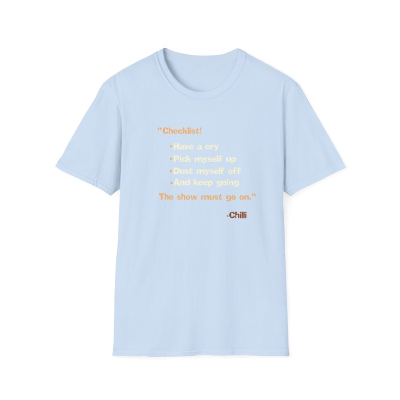 Bluey Chilli Checklist Tshirt Etsy