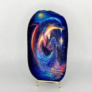 Mermaid Painting| Pebble Art| Painted Rocks| Home Decorations| Beautiful handmade decorations| Unique Gifts| New Home Gifts| Birthday Gifts