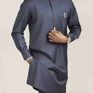 Afrikanische Herrenkleidung, Herrenmode tragen, Hochzeitsoutfits, Danshiki-Männer, afrikanische Herrenbekleidung, Groomsmen Outfits, Herren-Party-Outfits, Abschlussball-Outfits