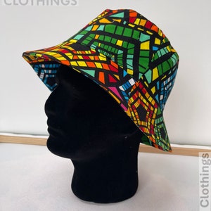 Bomi Bucket Hat, Ankara Bucket Hat | Africa Bucket Hat