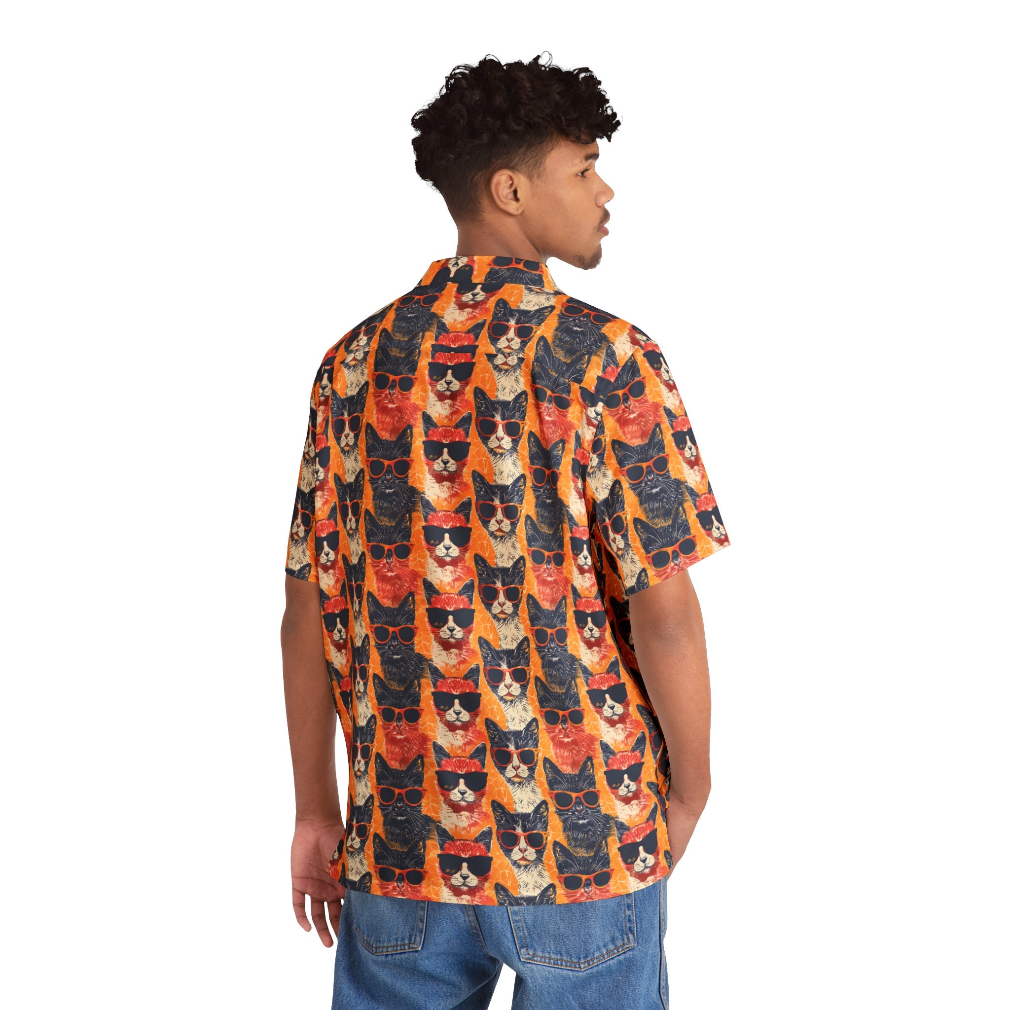 Discover Feline Frolic Kitten All Over Print Hawaiian