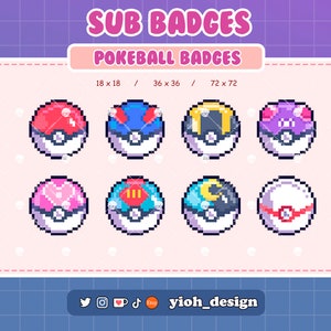 8-bit Pokémon Pixel Art Poké Ball PNG  Pixel art, Cool pixel art, Pixel  pattern