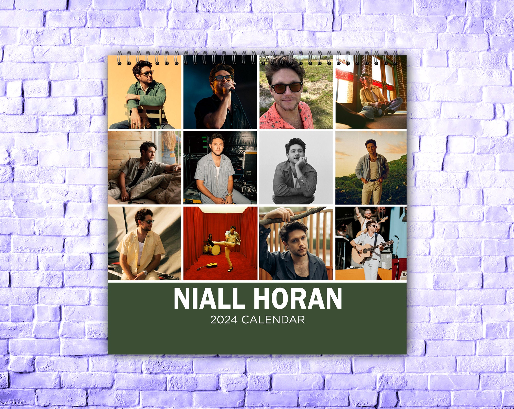Niall Horan Calendar 2024 Celebrity Calendar 2024 Wall Calendar sold by