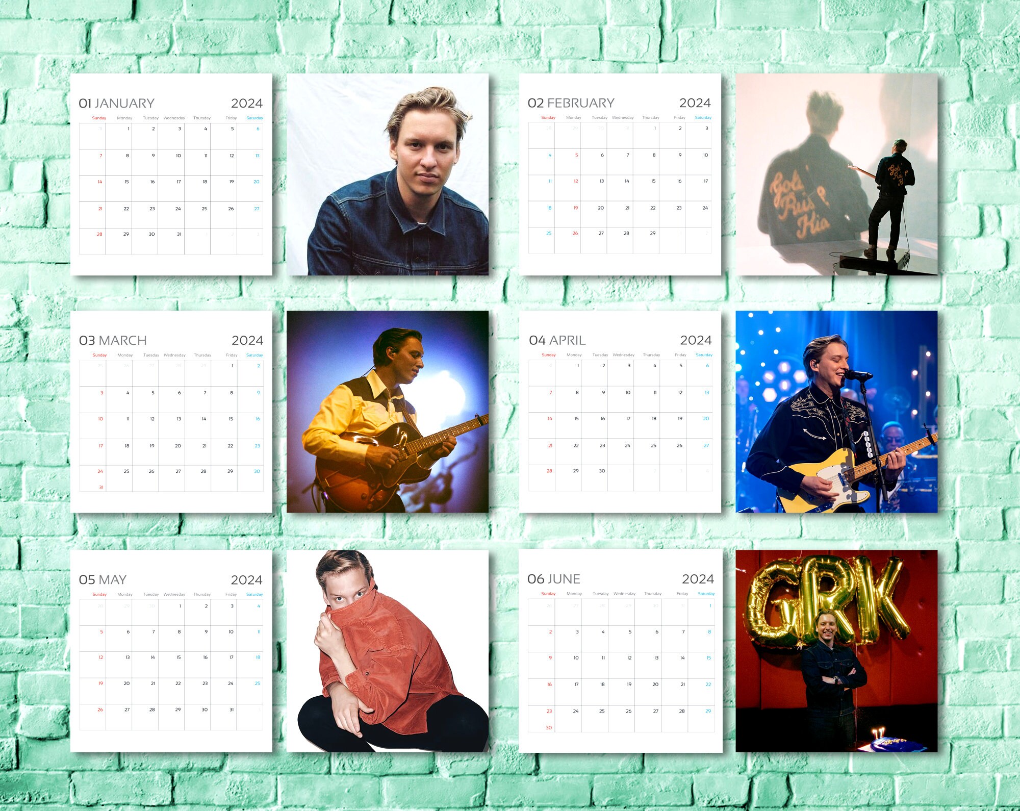 Ezra Calendar 2025 Celebrity Calendar 2025 Wall Calendar sold by