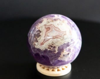 アメジスト 41 mm 球体 家の装飾またはコレクション用 4781 - Etsy 日本