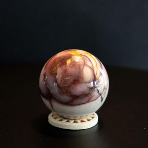 【高品質】【レア色】ムーカイト　ジャスパー　スフィア Mookaite jasper sphere - Etsy 日本