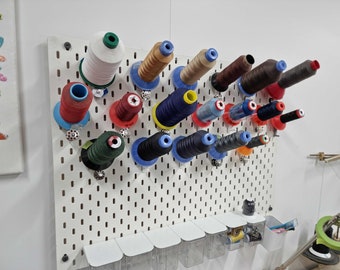 Supports de cône de fil de planche Ikea Skadis imprimés en 3D et respectueux de l’environnement, robustes et respectueux de l’environnement