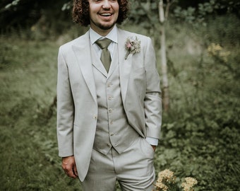 Men Three Piece Suit Wedding Suit for Groomsman