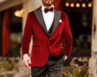 Men Suits Wedding 3 Piece Tuxedo Suit Christmas Party Wear Dinner Suits for men