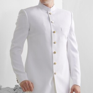 Jodhpuri-kostym för män, indisk bröllopssherwani, Kurta Churidar-set