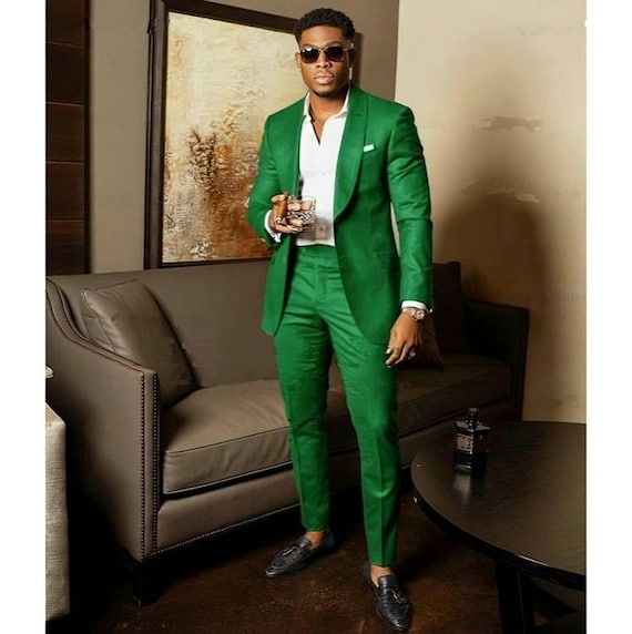 Men Green Suit Wedding Suits for Mens Dinner Suit Groom Costume Homme Prom Suit Slim Fit Suit Christmas Gift for Men Etsy UK