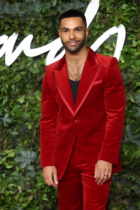mens red velvet dress pants Men's Dress Pants Trousers Suit Pants Velvet Pants Pocket Plain Comfort Breathable Outdoor Daily Going out Fashion Casual Red Blue 2026