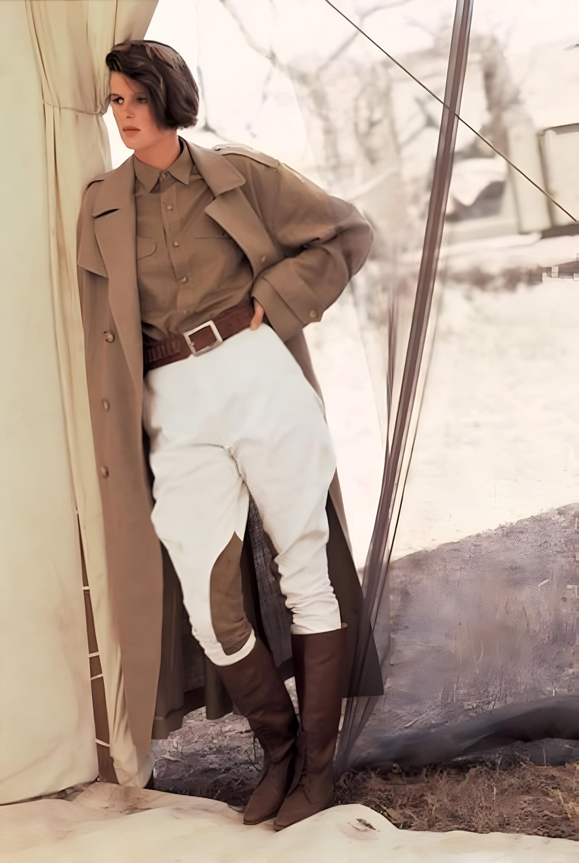 Pantalon D'équitation Vintage Breeches - Taille 30 - Couleur Beige - Occasion