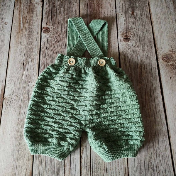 PDF bloomer knitting pattern / PDF baby bloomer pattern / PDF baby bloomer