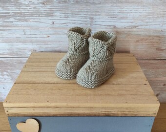 Bootie pattern 0 to 6 months / baby bootie bootie pattern PDF / baby bootie tutorial PDF