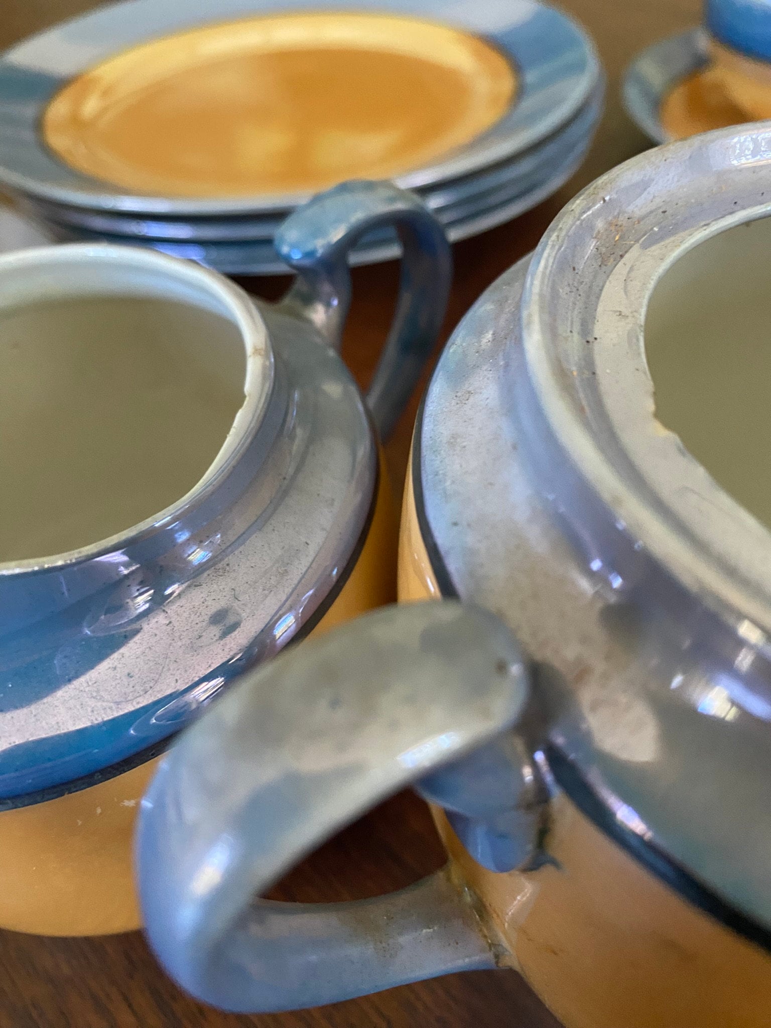 江戸後期　古清水　茶壺　高さ11㎝　タサチ　東な7-0703⭐︎2F Vintage Lusterware Tea Set From Japan - Etsy
