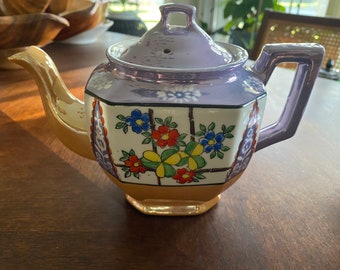 江戸後期　古清水　茶壺　高さ11㎝　タサチ　東な7-0703⭐︎2F Vintage Lusterware Tea Set From Japan - Etsy