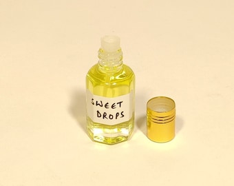 Handmade Sweet Drops Attar | Sweet Perfume Oil | Floral Notes | Alcohol-Free & Long-Lasting