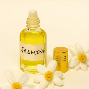 Royal Jasmine Attar Perfume Oil | Handmade, Alcohol-Free, Long-Lasting | Floral Fragrance
