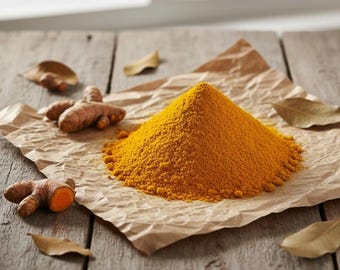 Organic Turmeric Root Powder | Pure Haldi | Aromatic Cooking Spice