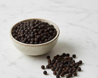 Pimienta negra orgánica / Kali Mirch / Especia aromática para cocinar