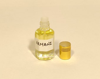 Handmade Armani Dubai Attar | Signature Perfume Oil | Floral Notes | Alcohol-Free & Long-Lasting
