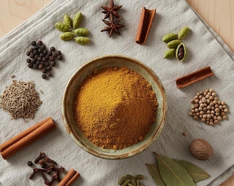 Organic Garam Masala: Aromatic Indian Curry Powder Spice Mix