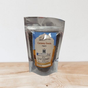 Organic Caraway Seeds: Persian Cumin Spice, Aromatic Flavor