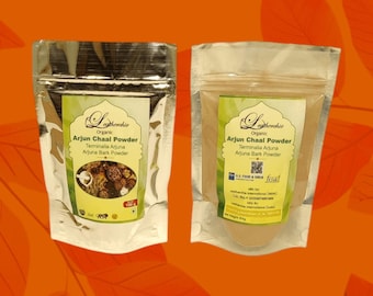 Organic Arjun Chaal Powder – Terminalia Arjuna Bark | Ayurvedic Herbal Powder