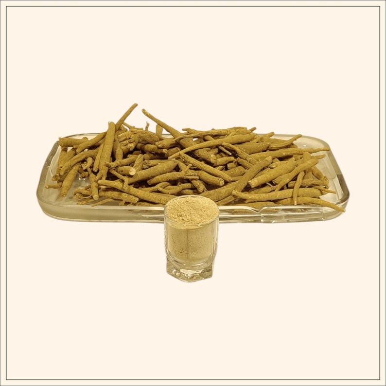 Indian Ginseng Ashwagandha for Immunity Support - 100% Organic Adaptogen for Mental Clarity & Wellness