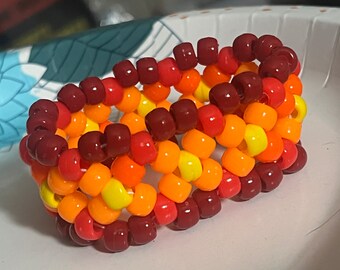 Fireball Kandi cuff