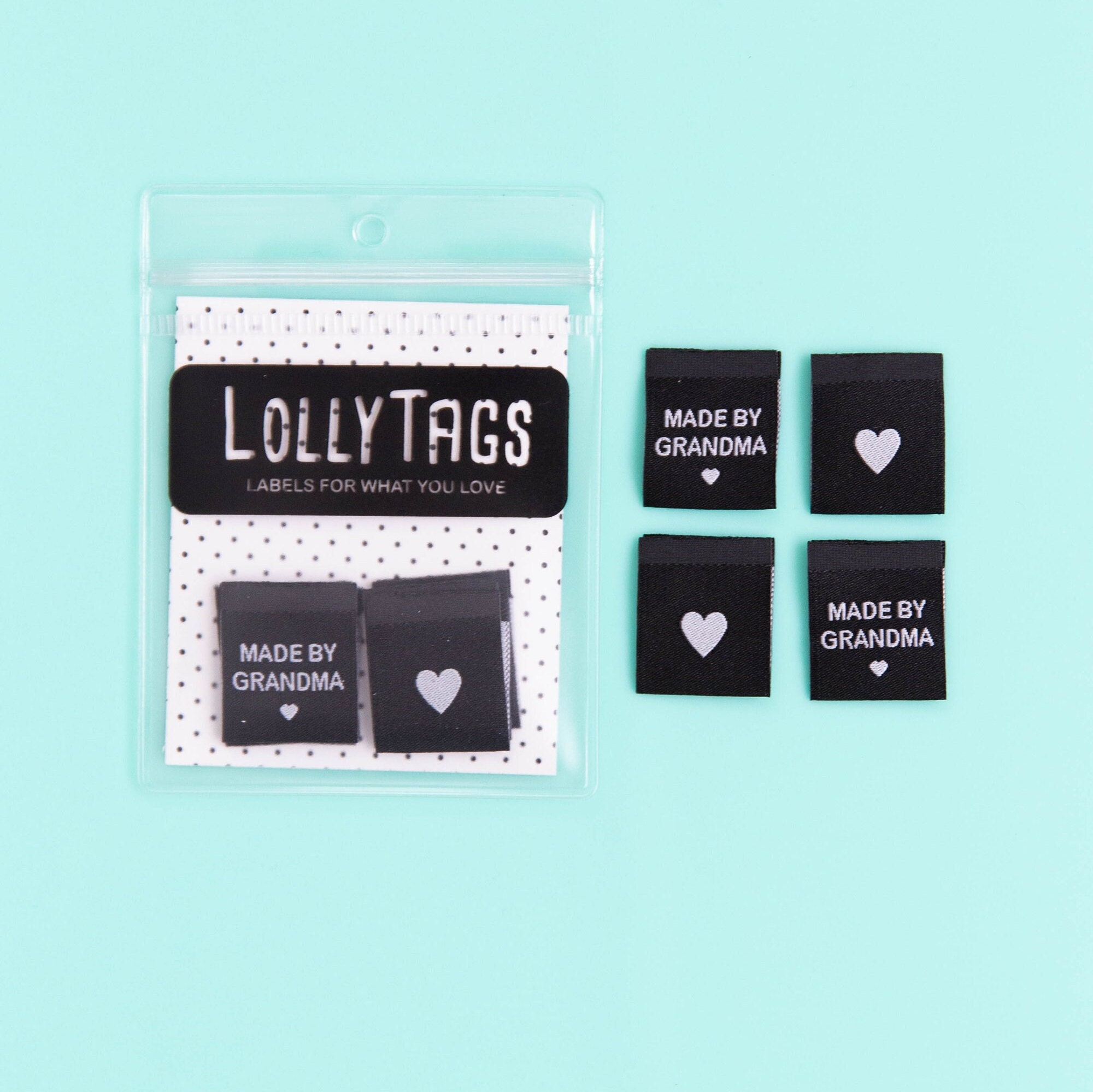 Lolly Tags: Made by Grandma Lolly Tags: Made by Grandma