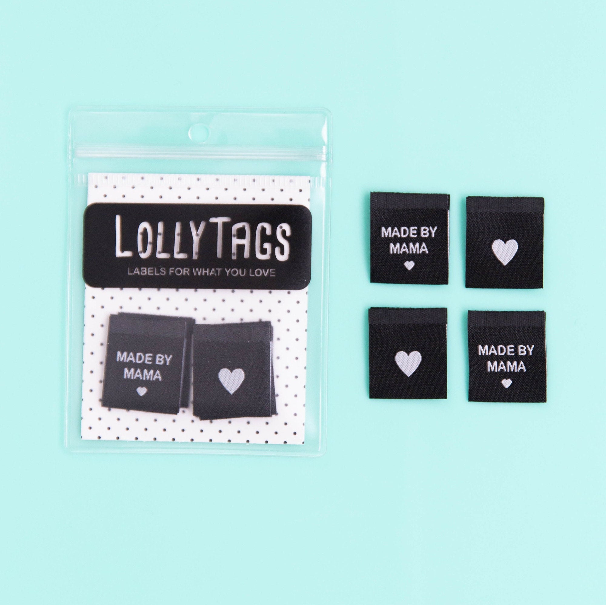 Lolly Tags: Made by Mama Lolly Tags: Made by Mama