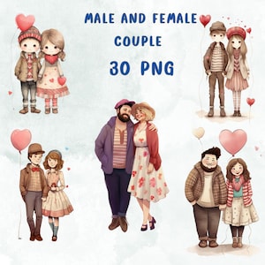 30 PNG Love, Romantic relationship, Clipart Valentine&#39;s Day Clipart, Love Couple , Couple holding hands clipart, Commercial Use