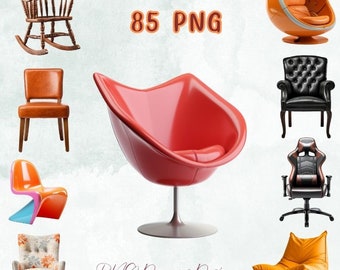 85 PNG Chairs and sofas Clipart, Clipart Bundle, interior design, bedroom Room Clip Art, Furniture Clipart