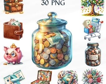 30 PNG save money Clipart, Saving Money clipart -Budget Clipart ,money png- Commercial Use