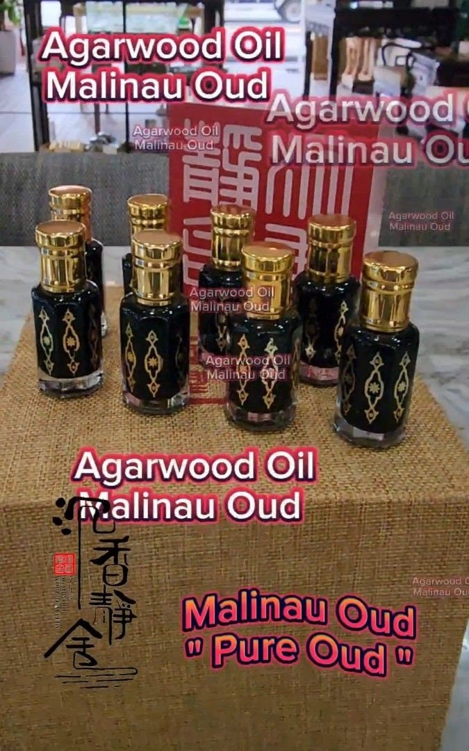 Pure Agarwood Essential Oil Oud Oil 